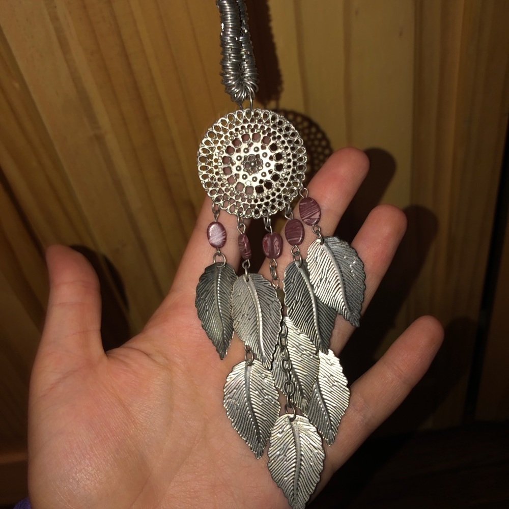 Dreamcatcher necklace